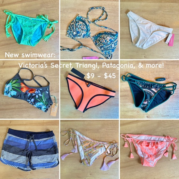 TRIANGL Neoprene Neon Coral Swim Bottoms - Picture 7 of 8